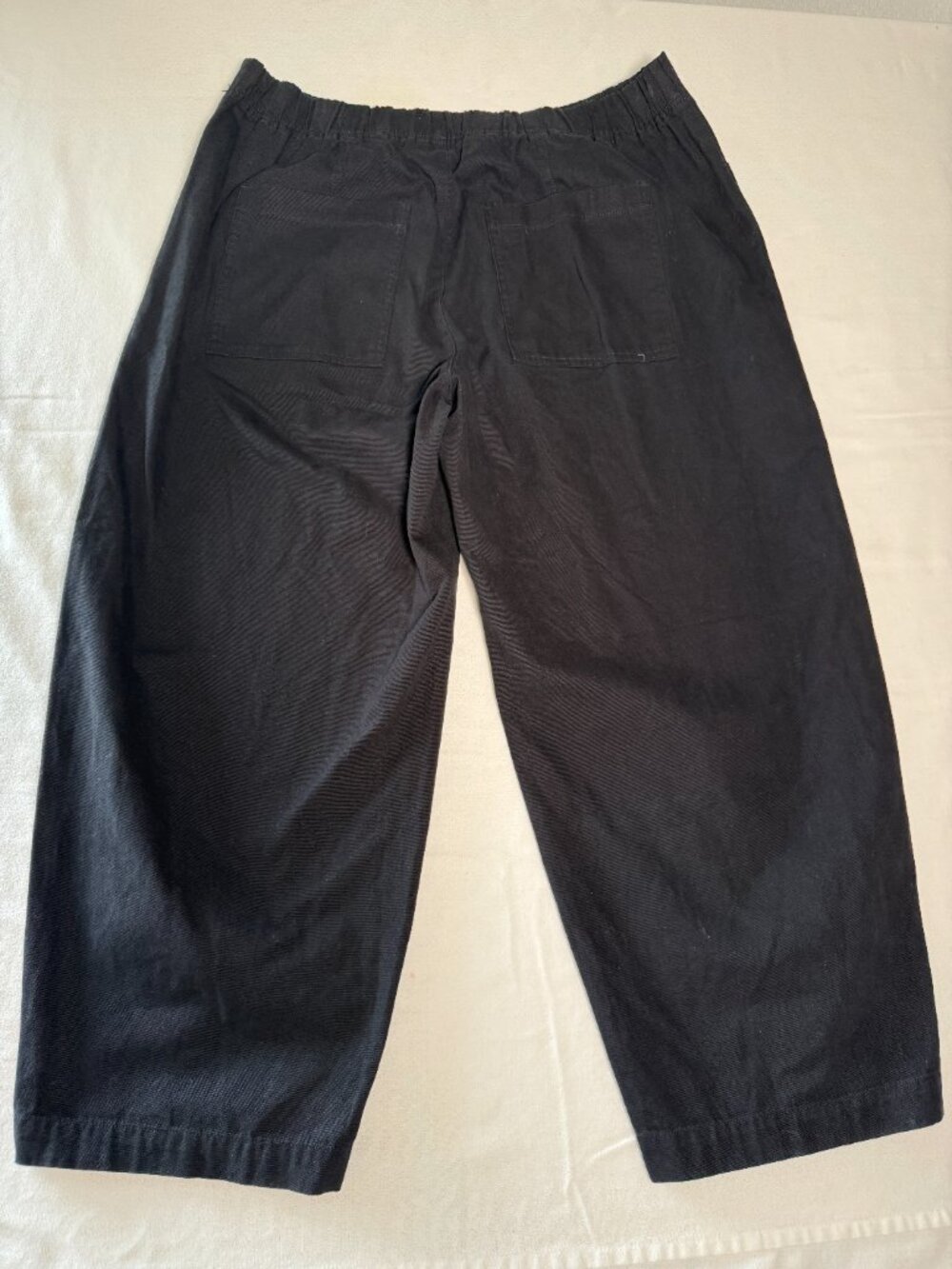 Universal Thread Barrel Pants Black Women's Size L - Picture 3 of 8